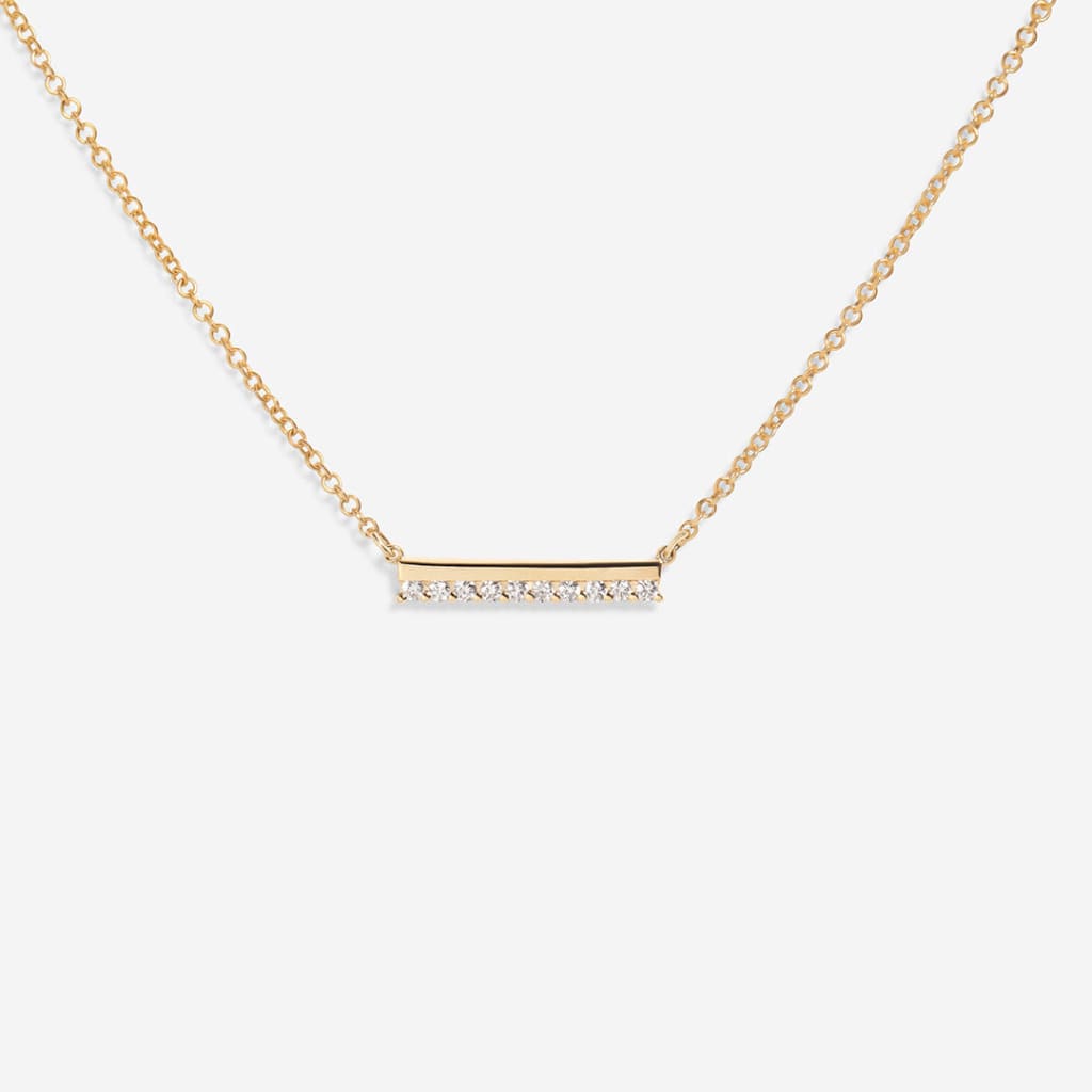ROSEMOORE | Diamond Necklace in 9ct Gold
