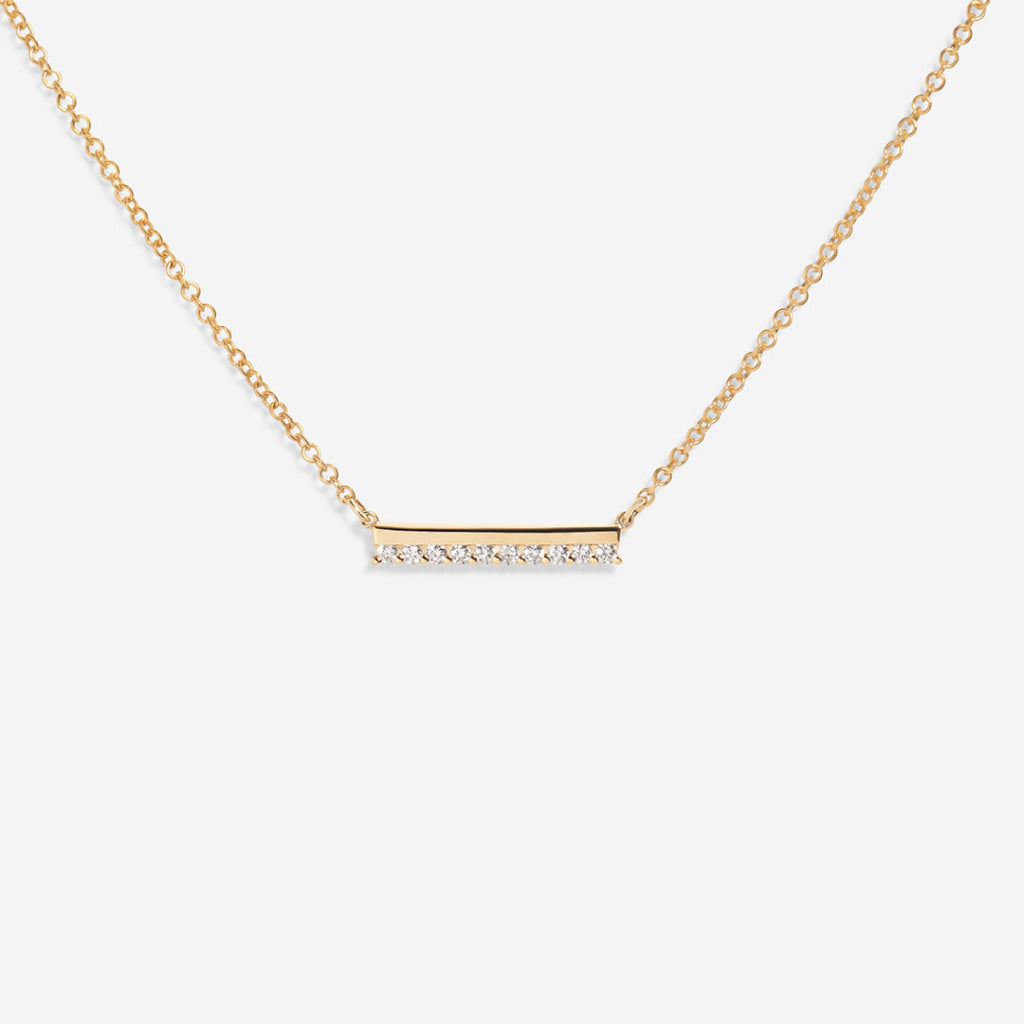 Rosemoore | Natural Diamond Necklace in 9ct Gold