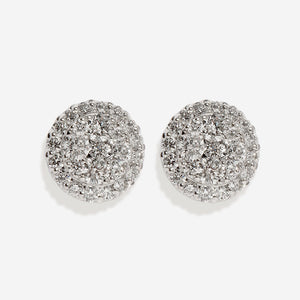 Natural Diamond Earrings .66ct | 18ct White Gold