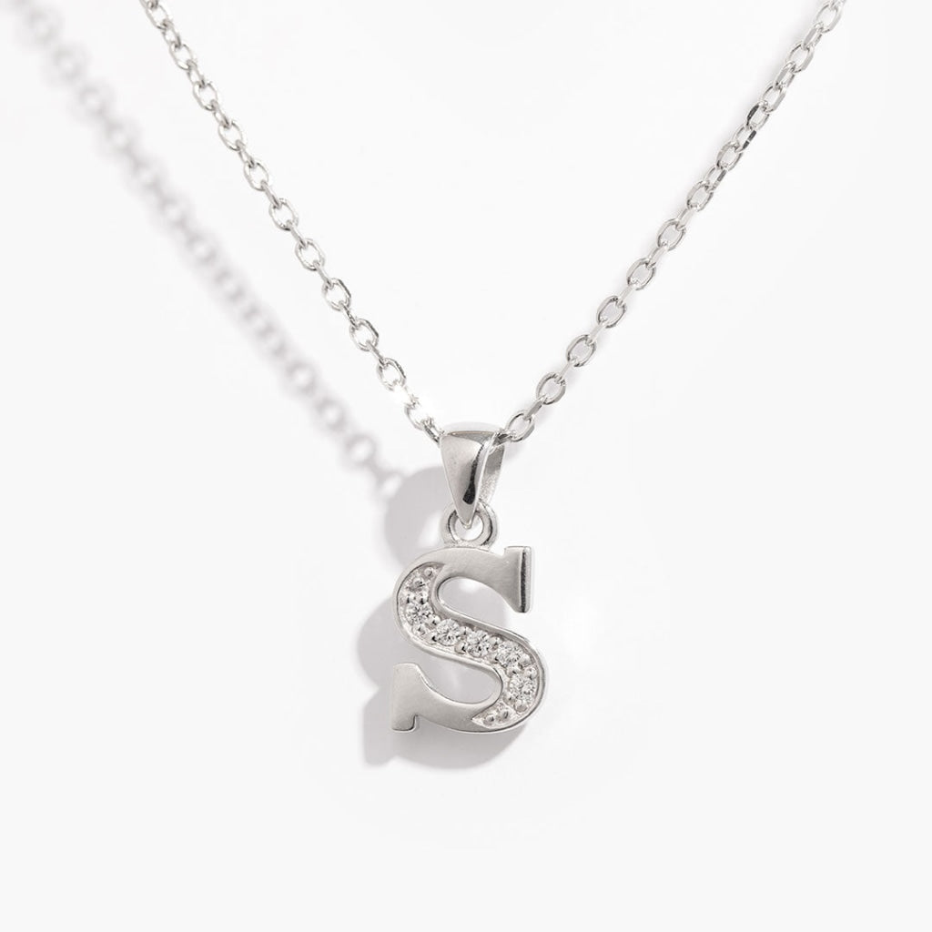 ’S’ Necklace | Sterling Silver - Necklace