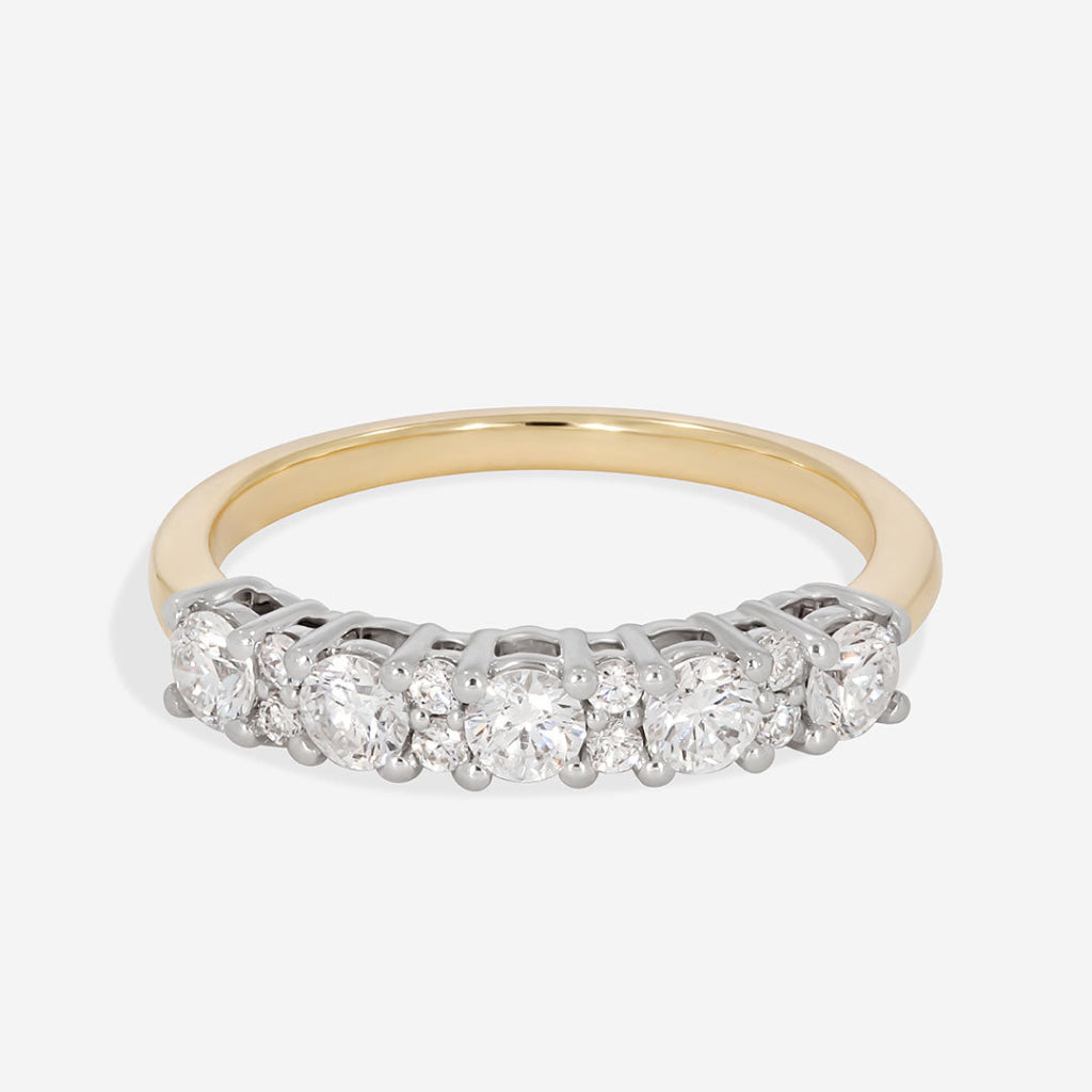 SALLY 0.65ct | Diamond Eternity Ring in 18ct Gold