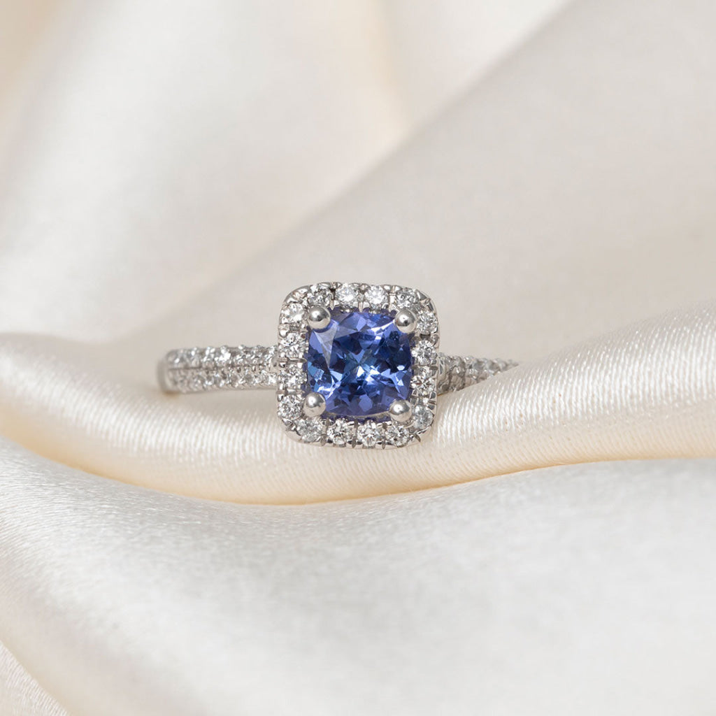 SANTANA | Tanzanite Diamond Ring