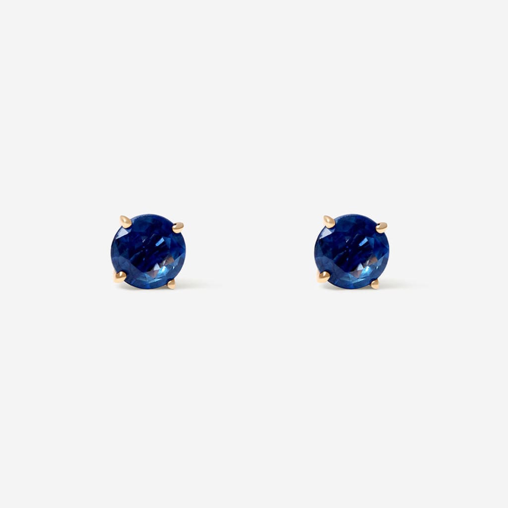 Sapphire Earrings | 9ct Gold - Earrings