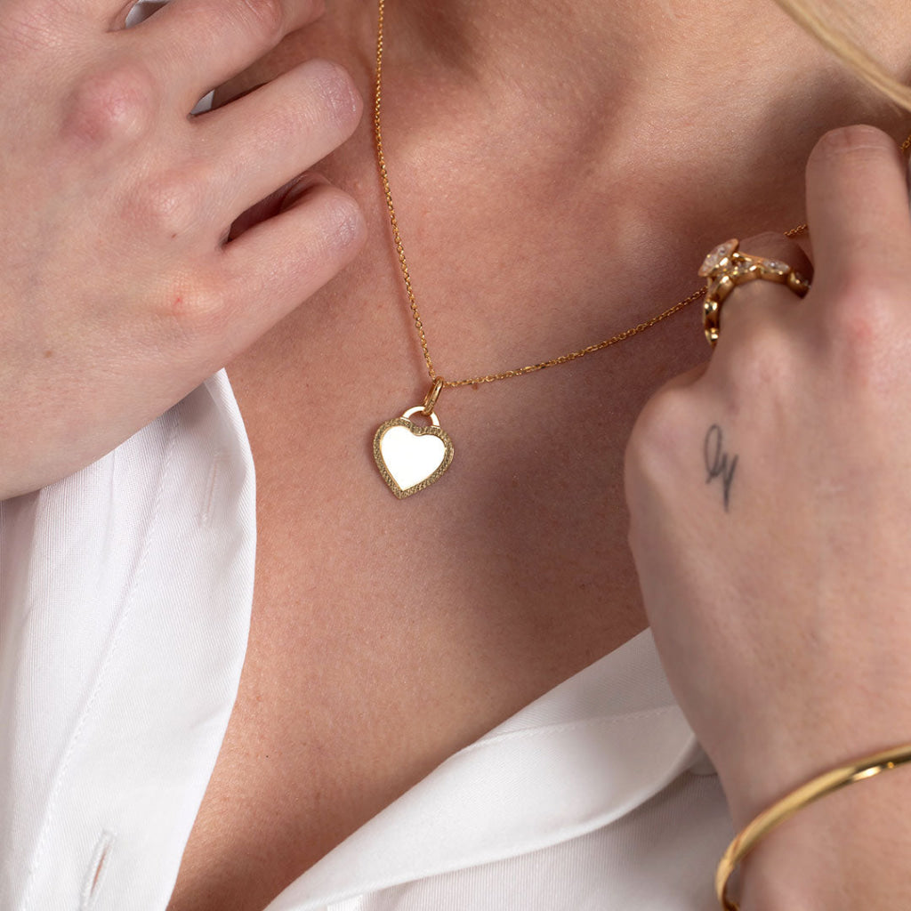 Sardinia Heart Necklace | 18ct Gold - Necklace