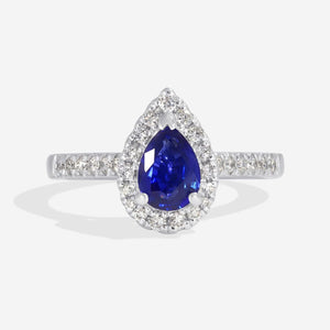 SASKIA | Sapphire & Diamond Ring