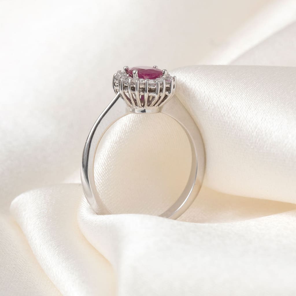 SCARLET | Ruby Diamond Ring - Rings