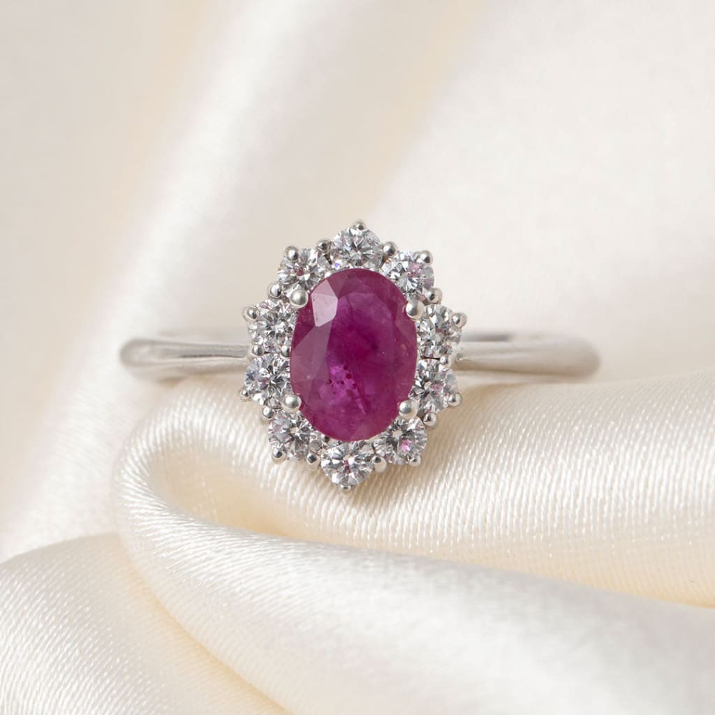 SCARLET | Ruby Diamond Ring - Rings