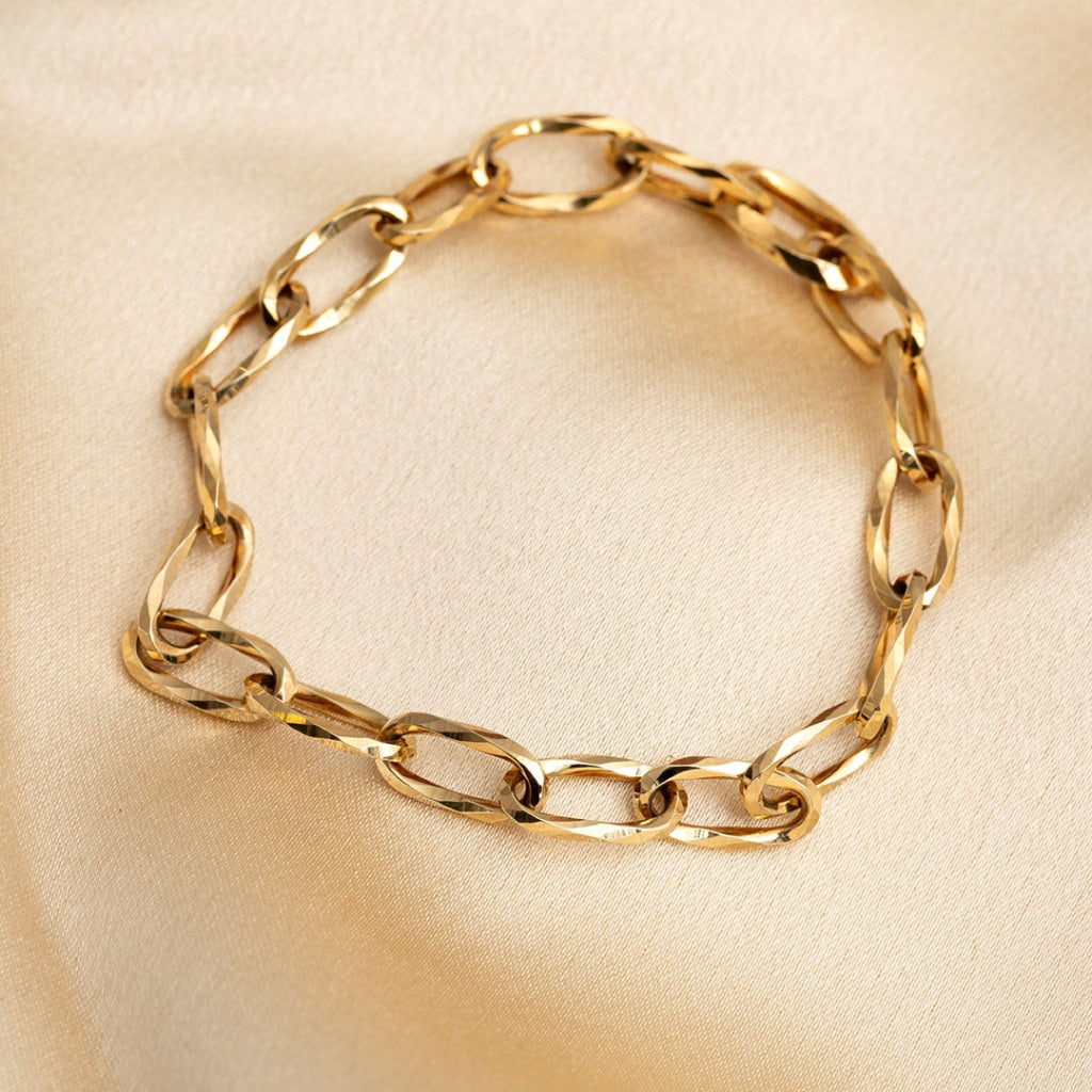 Seamless Chain Bracelet | 9ct Gold  (2)