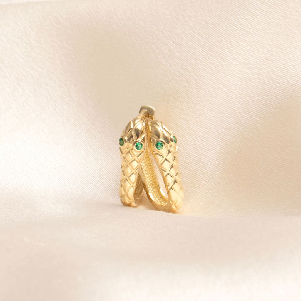 Selene Hoop Earrings | 9ct Gold - Earrings