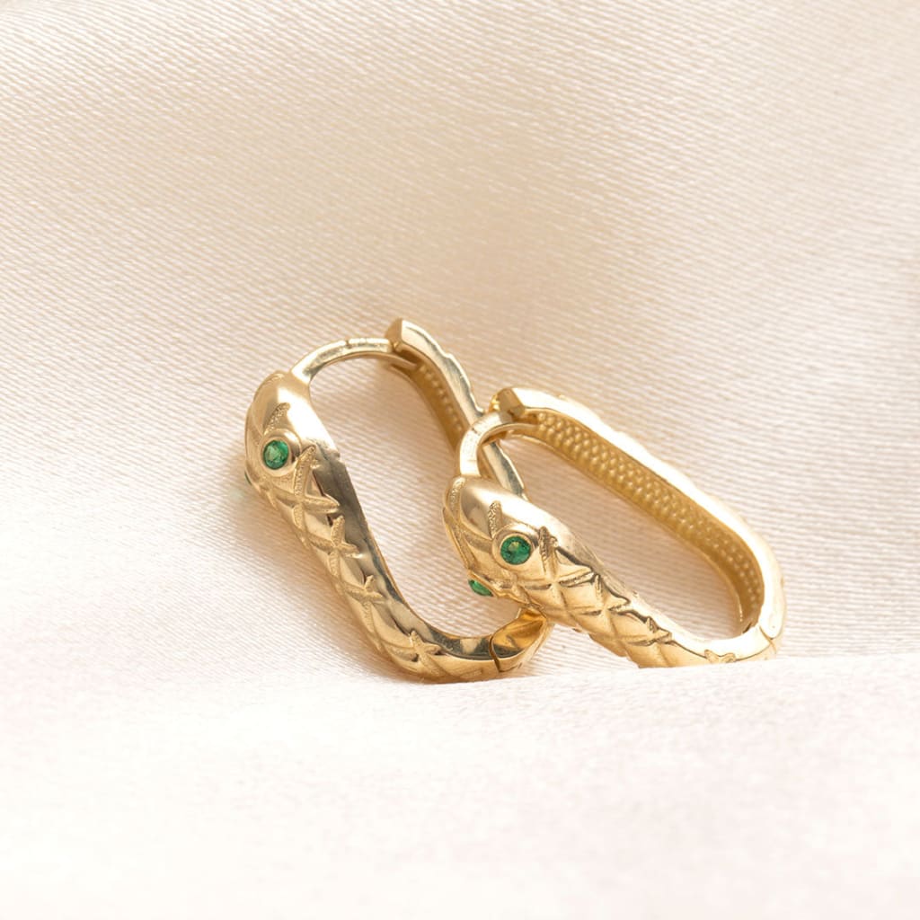 Selene Hoop Earrings | 9ct Gold - Earrings