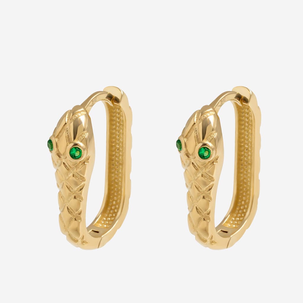 Selene Hoop Earrings | 9ct Gold - Earrings
