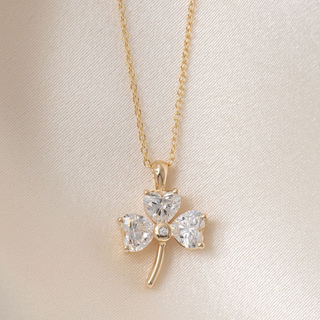 Shamróg | 18ct Gold Lab Diamond Necklace 1.50ct - Necklace