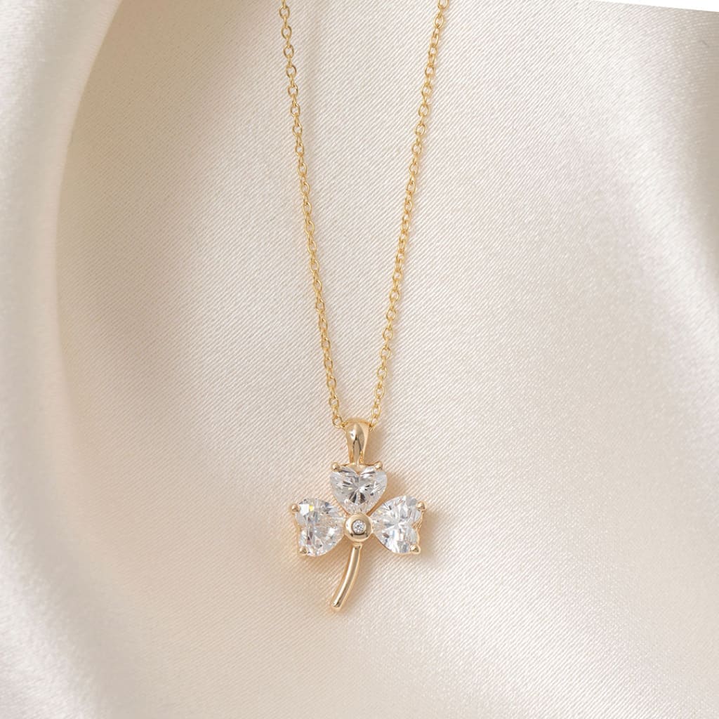 Shamróg | 18ct Gold Lab Diamond Necklace 1.50ct - Necklace