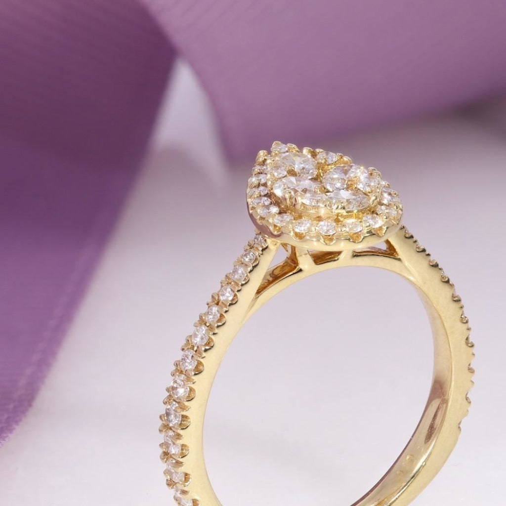 SHEFFIELD - 18ct Gold | Diamond Engagement Ring - Rings