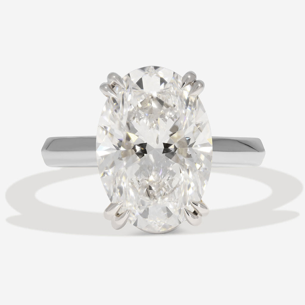 SICILY 5ct | Oval Solitaire Lab Grown Diamond Engagement