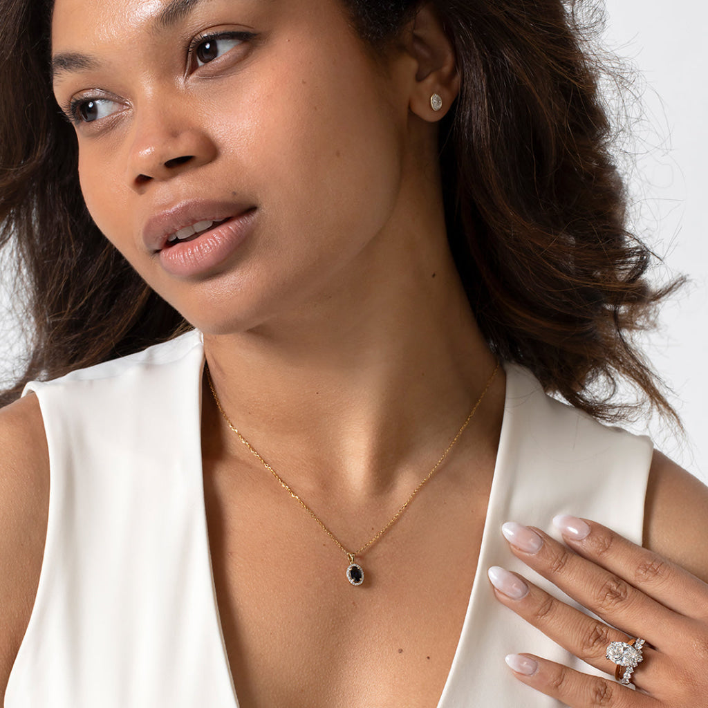 SICILY 5ct | Oval Solitaire Lab Grown Diamond Engagement