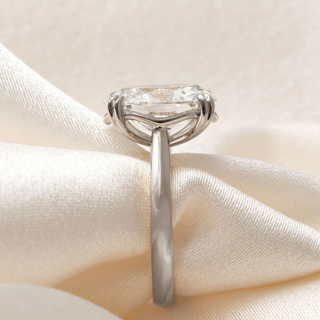 SICILY 5ct | Oval Solitaire Lab Grown Diamond Engagement