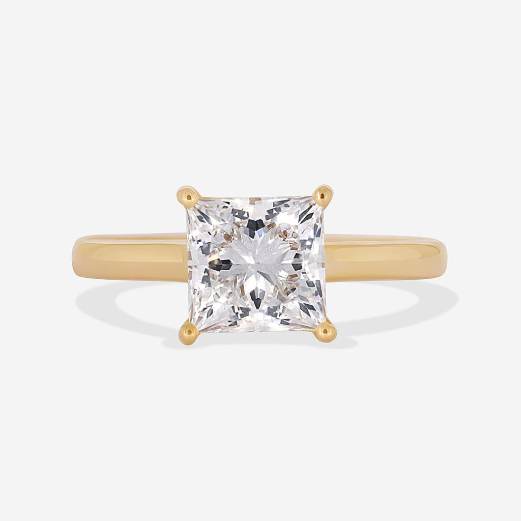 SKELLIG | Princess Solitaire Lab Grown Diamond Engagement