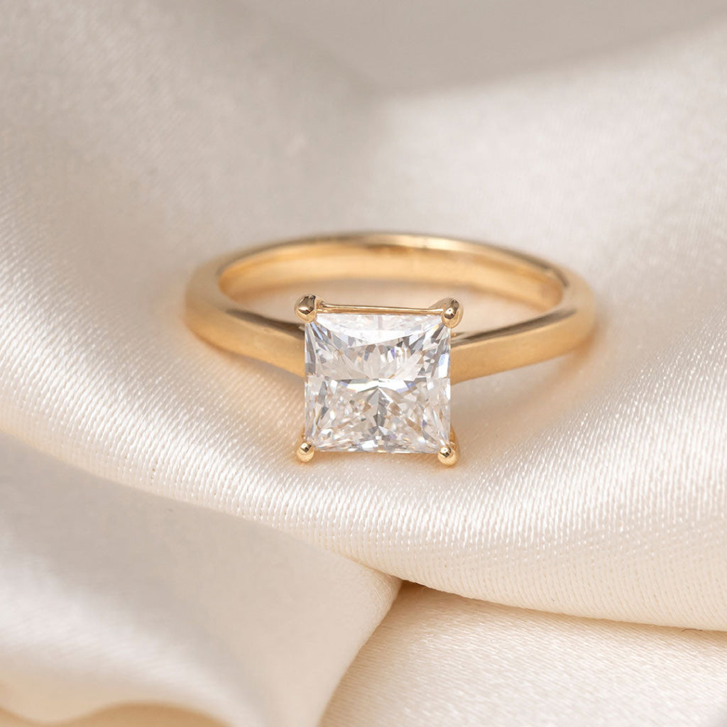SKELLIG | Princess Solitaire Lab Grown Diamond Engagement