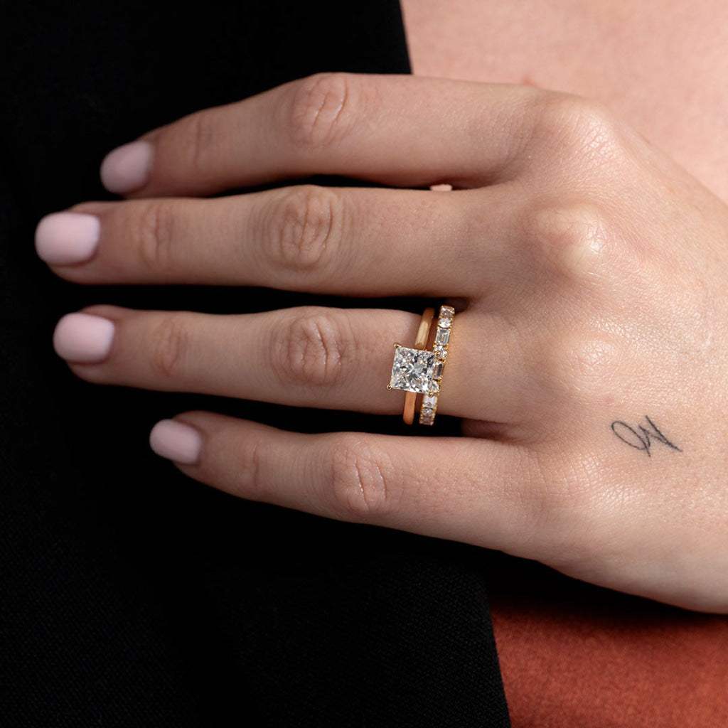 SKELLIG | Princess Solitaire Lab Grown Diamond Engagement