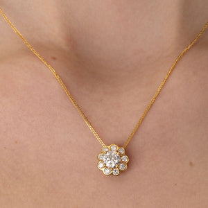 SOLEIL - 1.70ct | Lab Grown Diamond Necklace in 18ct Gold