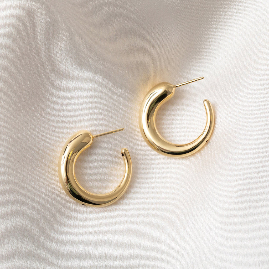 Sora Hoop Earrings | 14ct Gold - Earrings