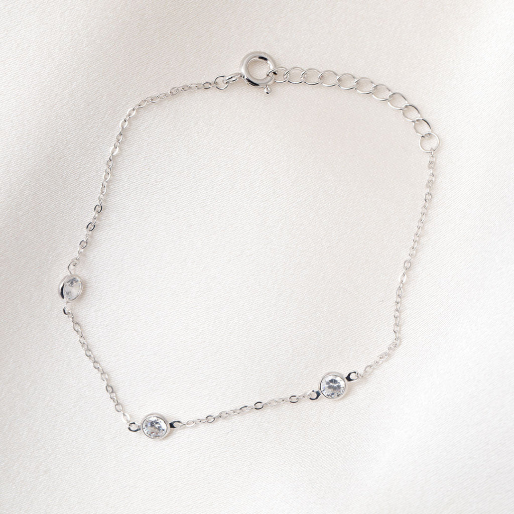 Sparkling Drops Bracelet | Sterling Silver - Bracelet