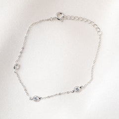 Sparkling Drops Bracelet | Sterling Silver - Bracelet