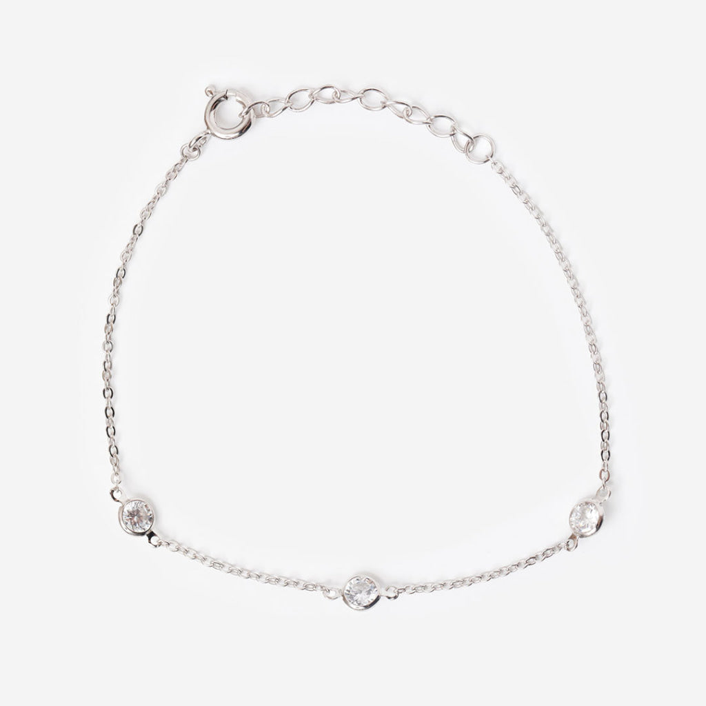 Sparkling Drops Bracelet | Sterling Silver - Bracelet