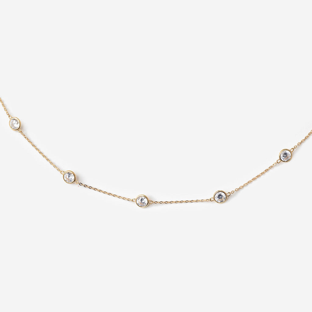 Sparkling Drops Necklace | 9ct Gold - Bracelet