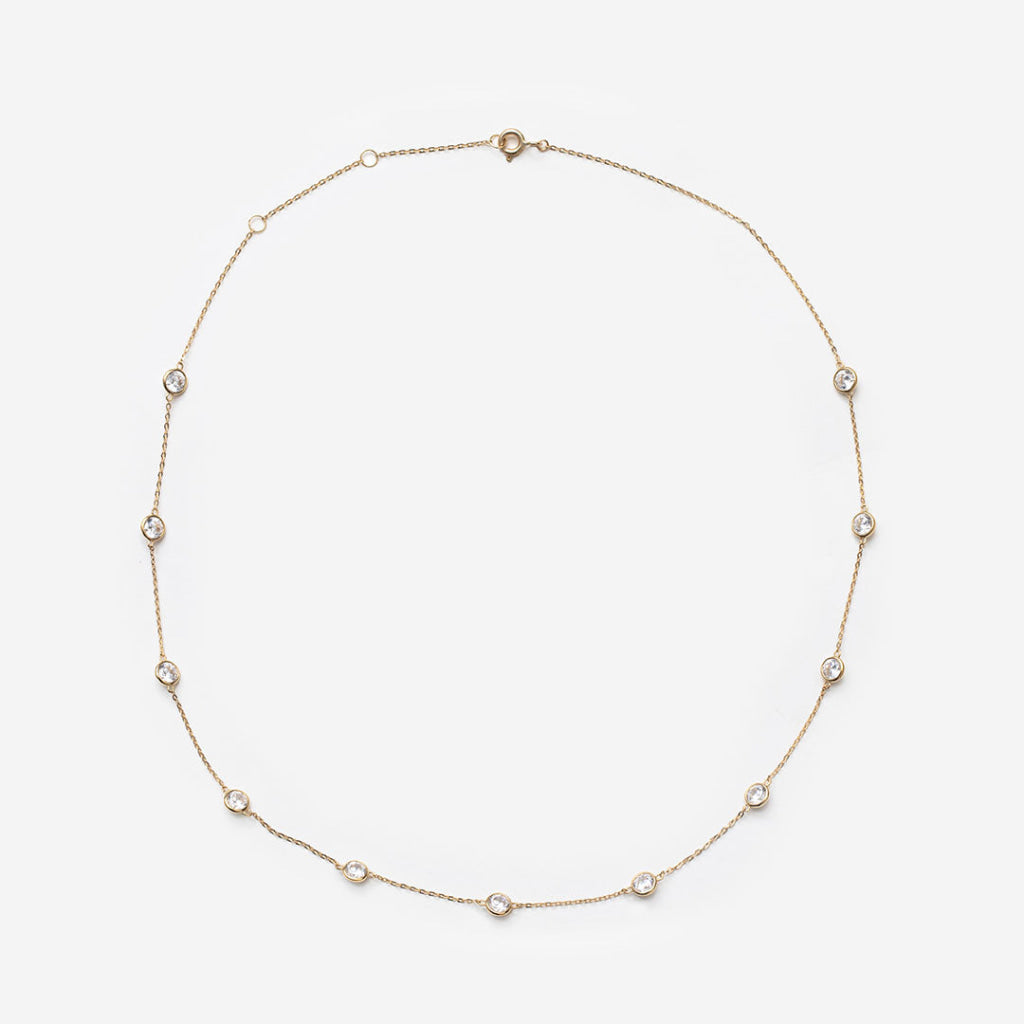 Sparkling Drops Necklace | 9ct Gold - Bracelet