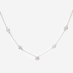Sparkling Drops Necklace | Sterling Silver - Bracelet