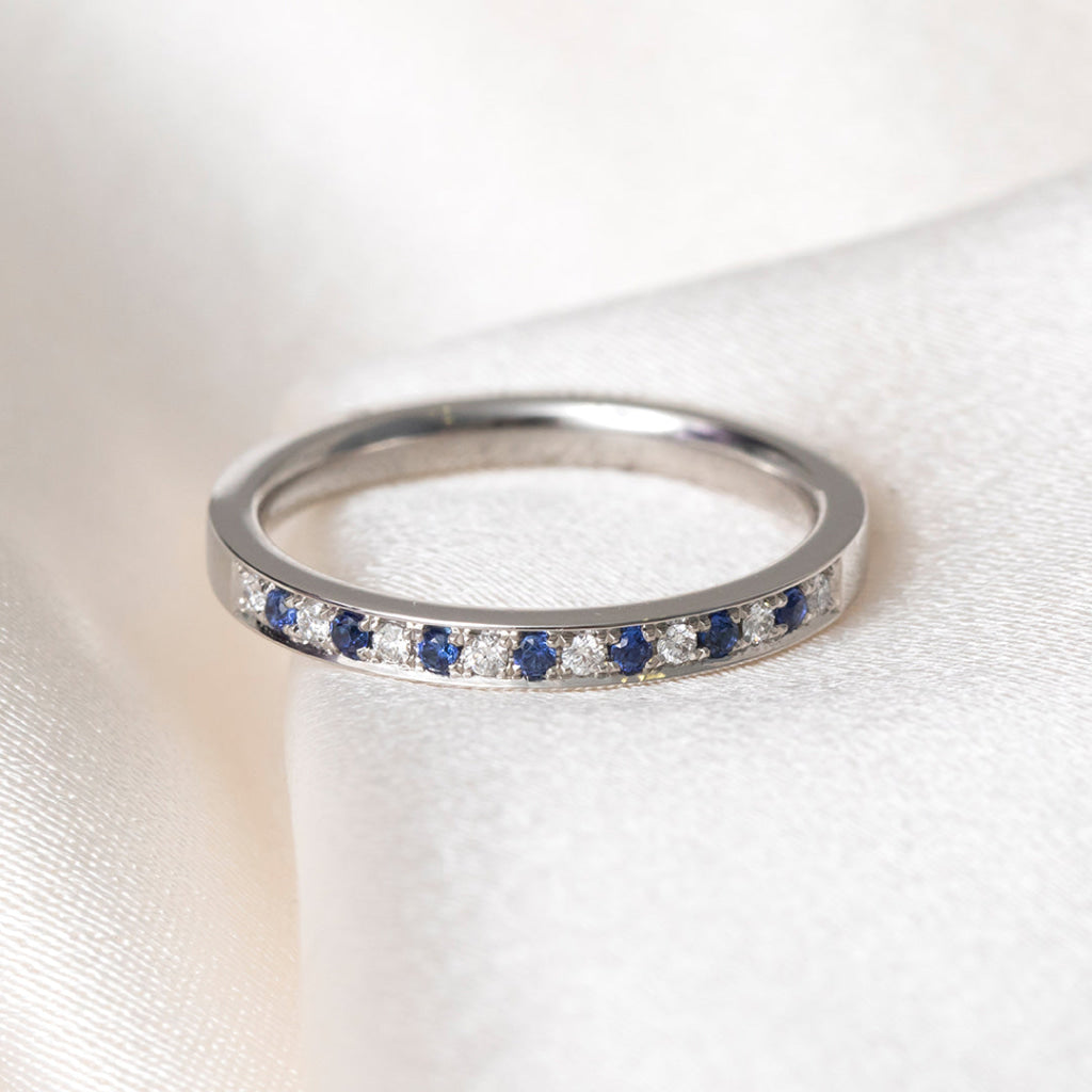 SPIRIT Sapphire | Wedding & Eternity Ring in Platinum