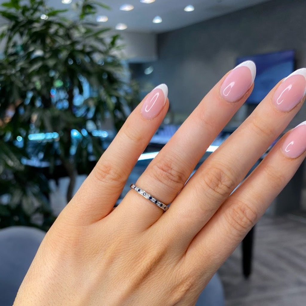 Spirit - Sapphire White Gold | Wedding & Eternity Ring - 