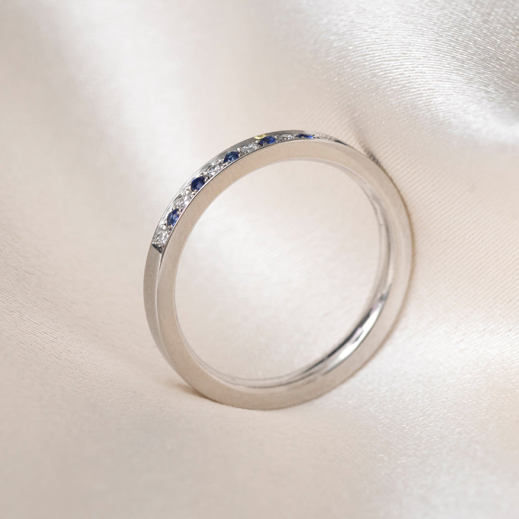 SPIRIT Sapphire | Wedding & Eternity Ring in Platinum