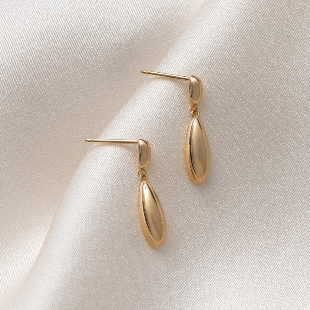 Sway Drop Earrings | 9ct Gold - Earrings