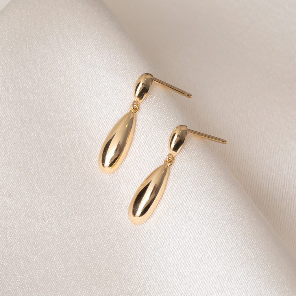 Sway Drop Earrings | 9ct Gold - Earrings