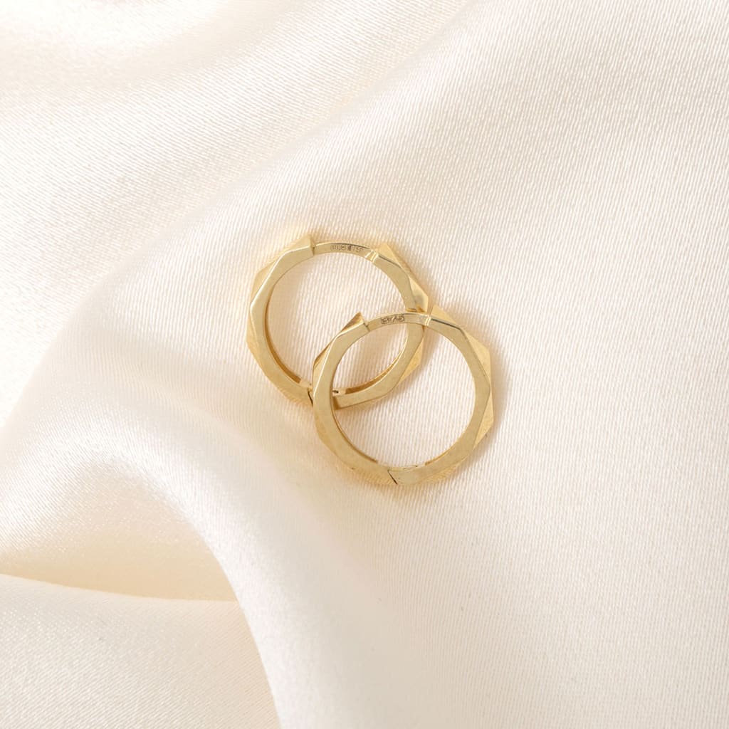 Sway Hoop Earrings -12mm | 9ct Gold - Earrings