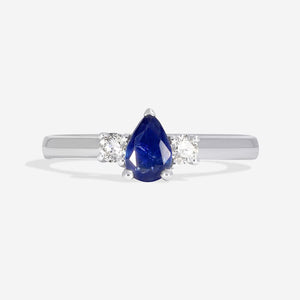 SWORDS | Sapphire Diamond Ring