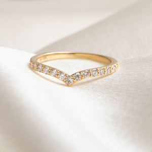 SYMPHONY | Diamond Wedding Ring in 18ct Gold