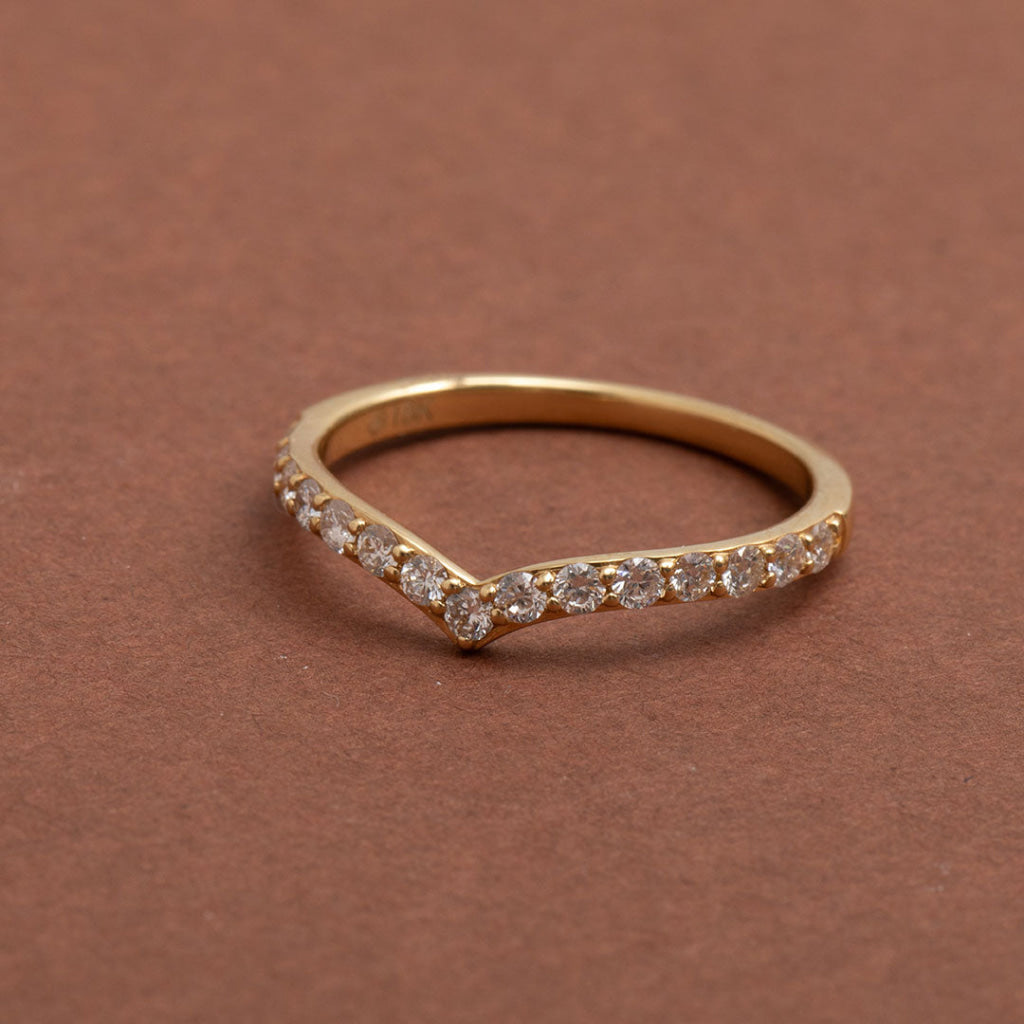SYMPHONY - Gold | Diamond Wedding Ring - Rings