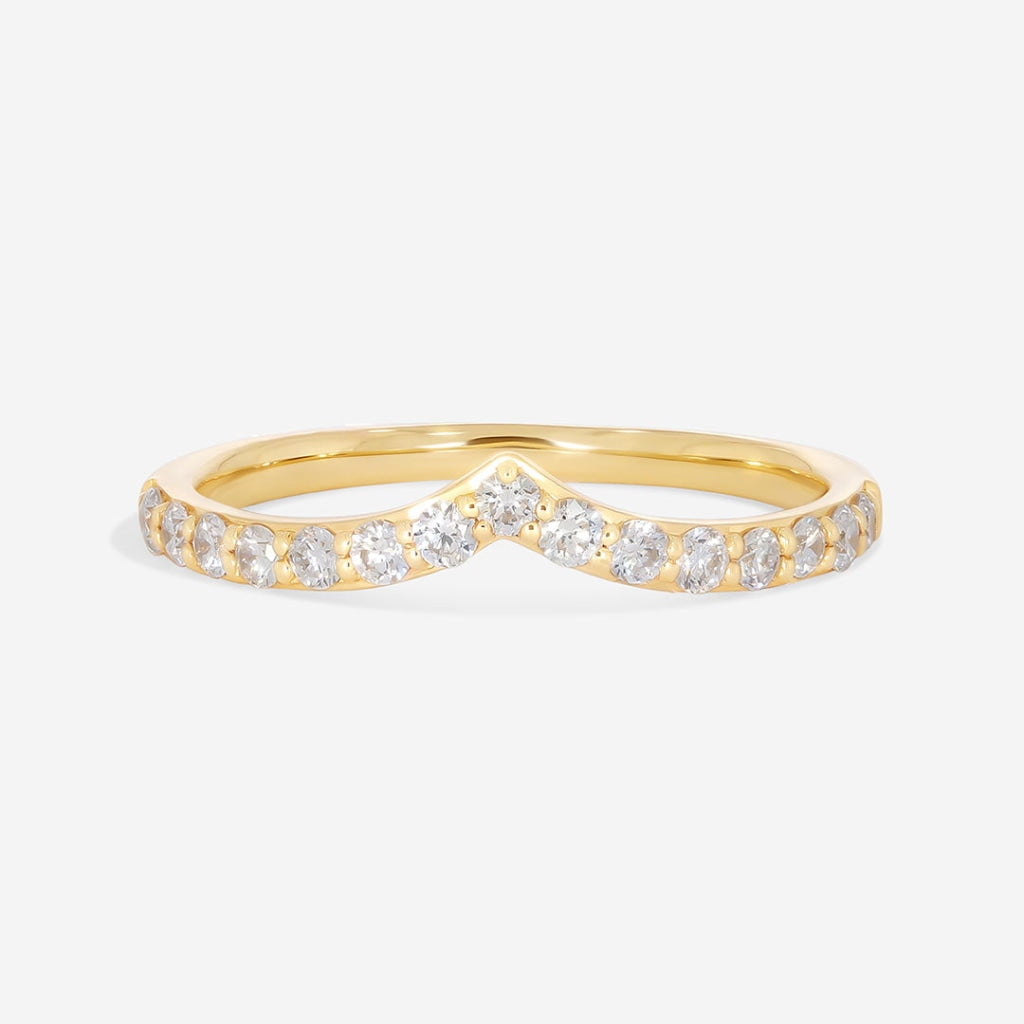 Symphony - Gold | Diamond Wedding Ring - Rings