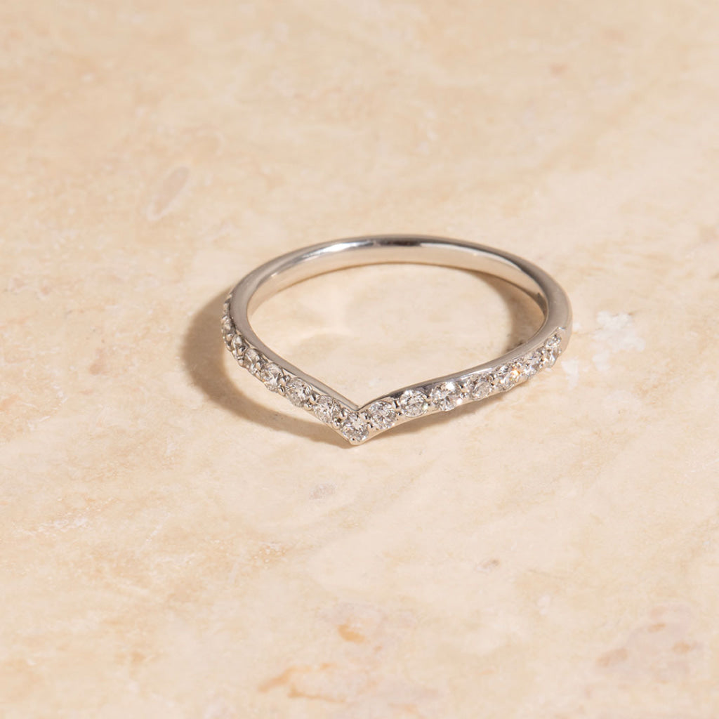 Symphony - White Gold | Diamond Wedding Ring Rings