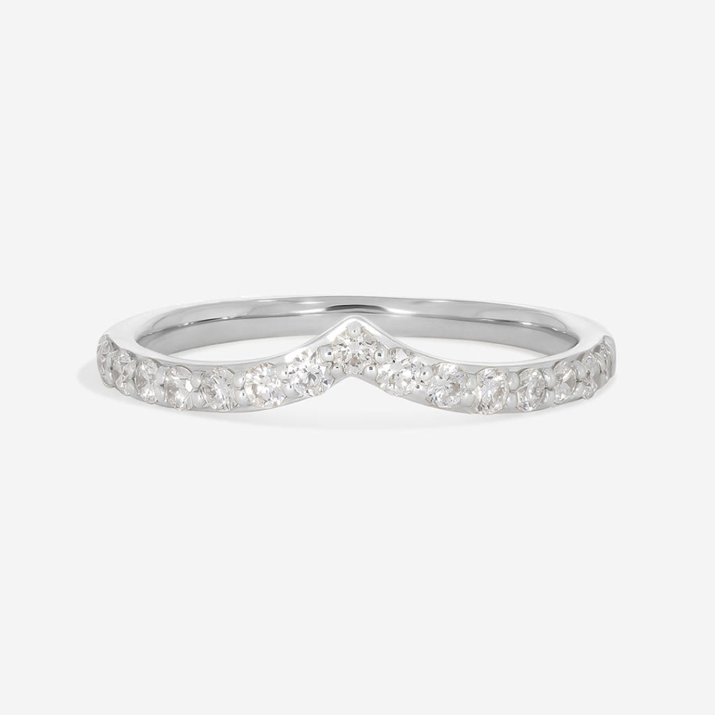 Symphony - White Gold | Diamond Wedding Ring - Rings