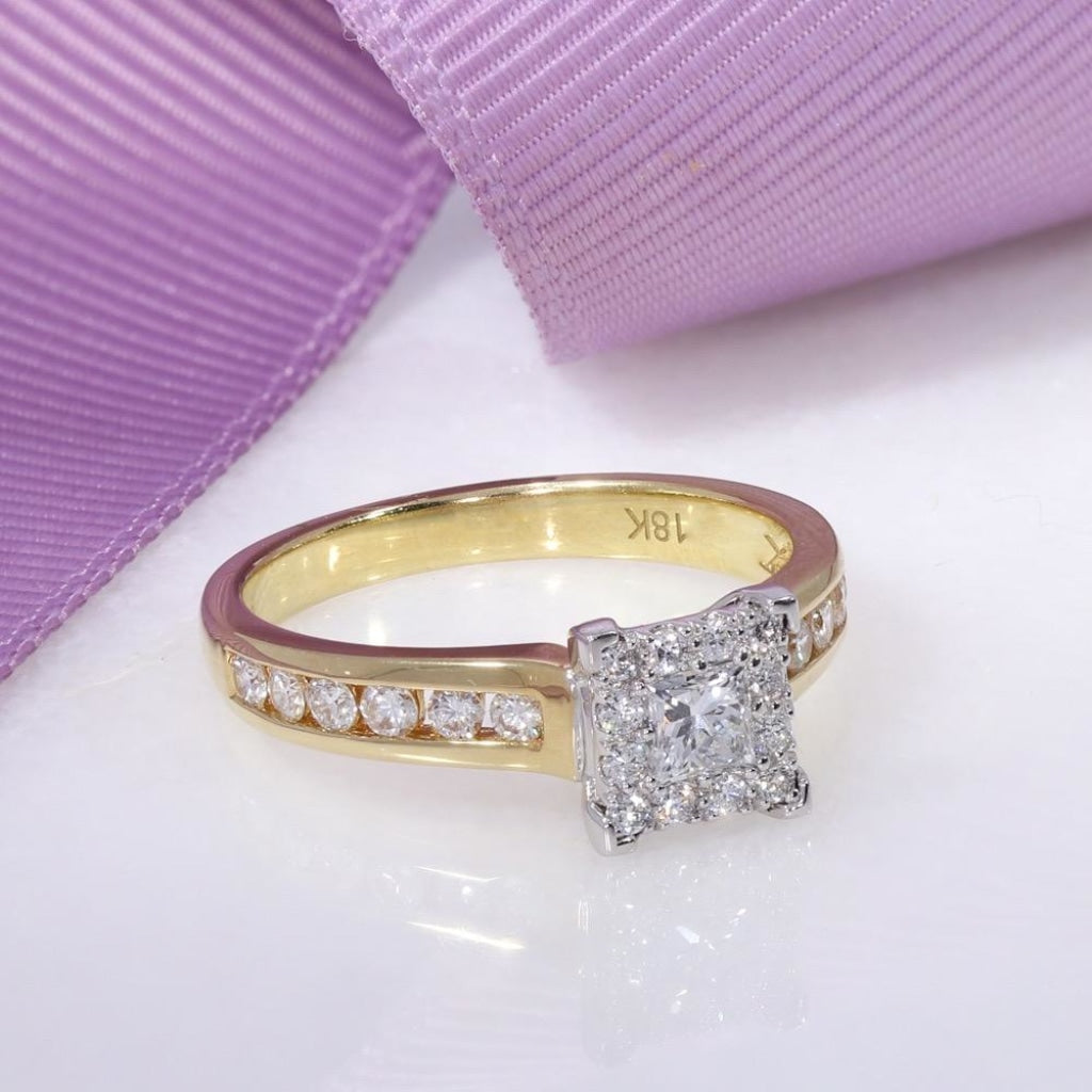 TAYLOR - 18ct Gold | Diamond Engagement Ring - Rings