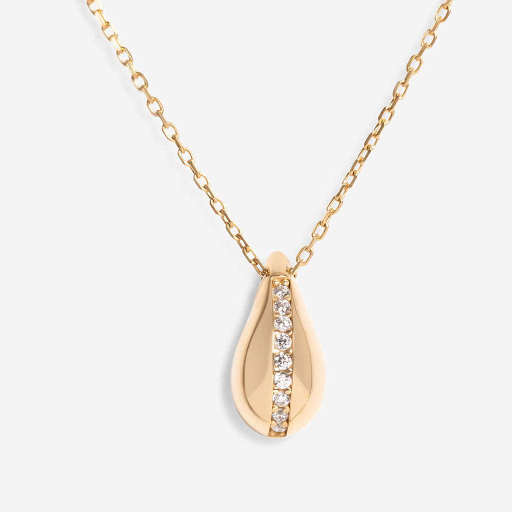 Tear of Light Necklace | 9ct Gold - Necklace