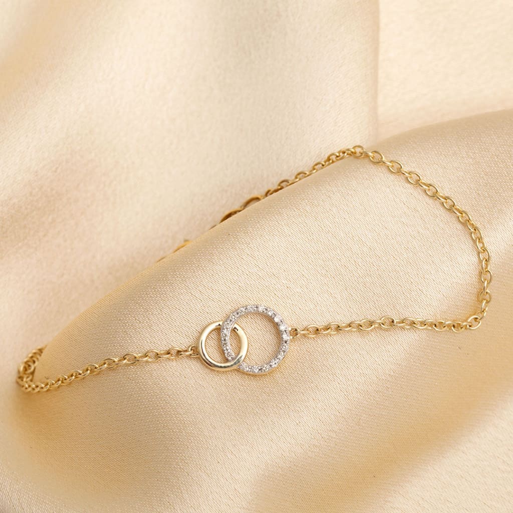 Together Forever | Diamond Bracelet in 9ct Gold