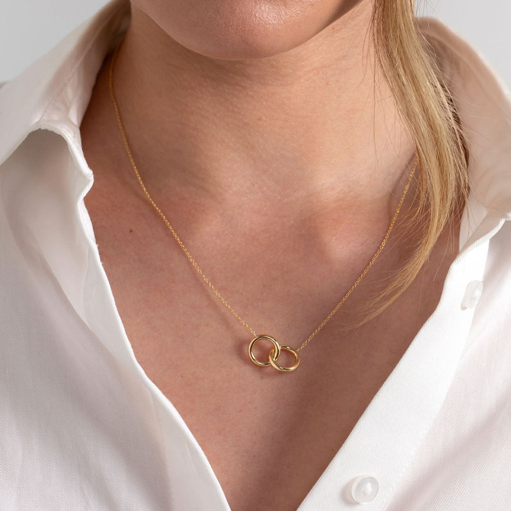 Together Forever Necklace | 9ct Gold - Necklace