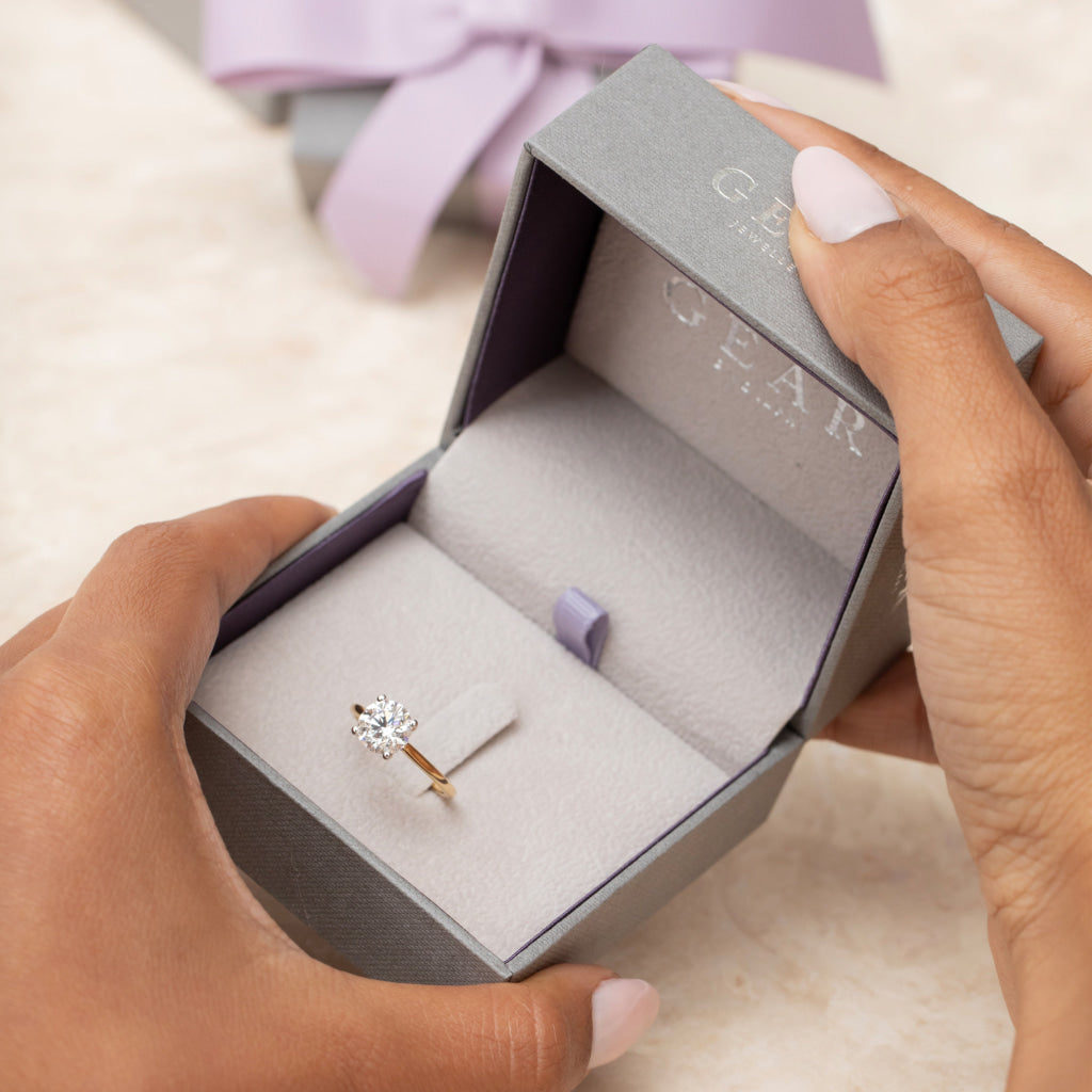 TOKYO 2.00ct | Diamond Engagement Ring Lab Grown in box