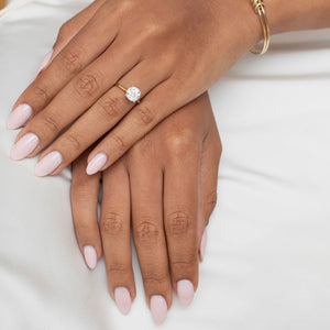 TOKYO 2ct | Round Solitaire Lab Grown Diamond Engagement Ring in 18ct Gold